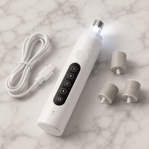 PawTrim™ lima eléctrica recargable para uñas de perros y gatos con LED